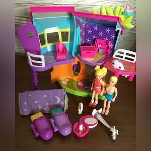 Polly Pocket 2002 Magnetic treetop clubhouse